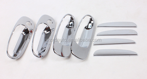 Door Handle Bowl Trim 8 Pcs ABS <b>Chrome</b> for 1996 for Accessories - Product Image 4