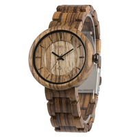 BEWELL-Reloj de madera para hombre y mujer, pulsera de movimiento japonés, estilo minimalista, precio al por mayor