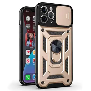 강력한 보호 자석 자동차 마운트 shockproof 카메라 보호 휴대 전화 가방 케이스 아이폰 14 14 프로 14 프로 최대 케이스