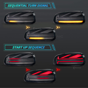 2015-2020 <span class=keywords><strong>MINI</strong></span> F54 Clubman <span class=keywords><strong>feux</strong></span> arrière archaïque voiture assemblage LED feu <span class=keywords><strong>stop</strong></span> Plug-and-Play démarrage séquentiel feu arrière nouveau - Product Image 3