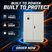 Armoire de distribution 2000A avec barre omnibus en cuivre épaissie, armoire électrique personnalisée pour solution complète de distribution industrielle