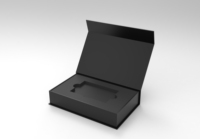 Boîte cadeau magnétique imprimée avec logo personnalisé Emballage en papier électronique Boîte surprise en carton Boîte d'emballage mystère pour bijoux