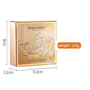 <span class=keywords><strong>TLM</strong></span>-Polvo de maquillaje duradero, aceite de control resistente al agua, brillo, no quita maquillaje, polvo corrector de piel natural - Product Image 3