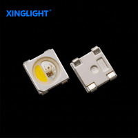 XINGLIGHT 5050 RGBW WS2812B IC, puces LED SMD adressables 4-en-1 intégrées pour éclairage décoratif intérieur