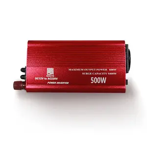 300W 500W 1000W Dc 12V Naar Ac 220V 230V Acculader Gemodificeerde Sinus Auto Omvormer