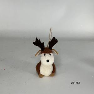 Hay thay đổi cảm thấy rừng & trang trại động vật Đồ trang trí Giáng sinh: Cáo, Tuần lộc & chó với áo len lễ hội, quả mọng & chuông - Product Image 5