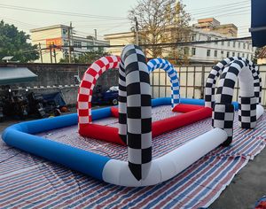 Pista Gonfiabile Personalizzata per Eventi di Go-Kart, Sistema di Barriere Gonfiabili Modulari per Uso Commerciale - Product Image 4