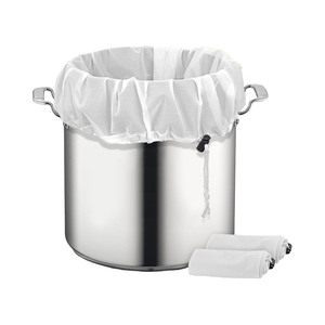 समायोज्य ड्रॉस्ट्रिंग होम ब्रूइंग फिल्टर बैग के लिए 250 माइक्रोन फाइन जाल स्ट्रैनर - Product Image 1