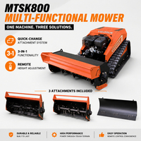 Cortadora de Césped MTK800 con Carga Automática, Dínamo de 56V 4000W para Mayor Duración, Servoaccionamiento de 48V 1000W, Corte de 800mm