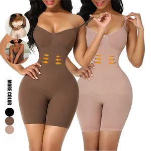 Vrouwen Naadloze Bodysuit Push-Up Corset Tailletrainer Trimmer Butt Lifter Body Shaper Afslankende Shapewear Buikcontrole Ondergoed