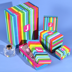 Boîte cadeau de chaussure de luxe avec logo personnalisé petites boîtes en papier pour produit d'emballage cosmétique élégant de parfum - Product Image 5