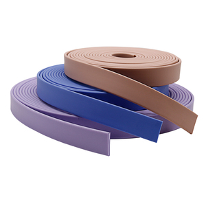Webbing băng dây đeo chó vật nuôi dây xích mềm cao su rắn cá nhân màu sắc tươi sáng PVC Flex tráng nylon bề mặt mịn không thấm nước - Product Image 2