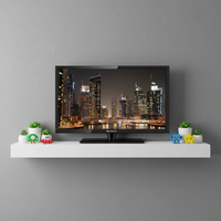 TV LED Smart 4K 50 inci Terbaru dengan Refresh Rate 60Hz, WiFi, Android, Google Custom Version, Harga Pabrik Hitam Diskon