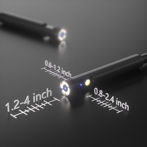 Caméra endoscopique portable à triple objectif 1MP, étanche IP67, 8 mm, avec écran 4,3 pouces, semi-rigide, 10 m, pour la détection industrielle des égouts - Product Image 4