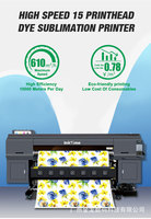 Tiempo de tinta de alta calidad para impresora de sublimación de tinte textil Digital de gran formato I3200/4720/XP600 nuevo trazador de sublimación DX5/DX7