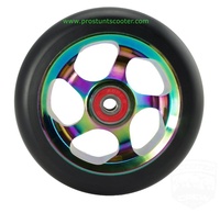 Bán Bánh Xe Tay Ga Cầu Vồng 100Mm 110Mm 120Mm Cho Xe Tay Ga MGP Pro