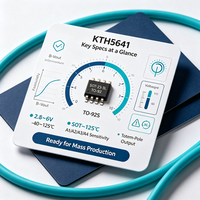 CONNTE KTH5641 CMOS Ratio-Metric Linear Hall Effect Switch 2.8-6V Tegangan Lebar 4 Sensitivitas Detektor Arus Posisi Magnetik