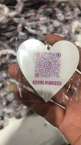 Wholesale Custom Acrylic Keychain, Custom Printed QR Code Free Promotional Advertising - Product Image 4