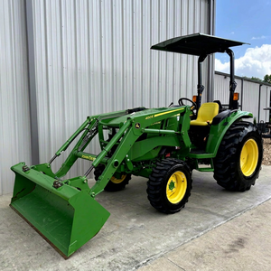 รถแทรกเตอร์ขนาดเล็ก John Deere รุ่น 3038E กำลัง 70 แรงม้า ขับเคลื่อน 4 ล้อ ระบบเกียร์สำหรับเครื่องยนต์  รถตักอเนกประสงค์พร้อมบุ้งกี๋หน้าสำหรับงานเกษตร - Product Image 1