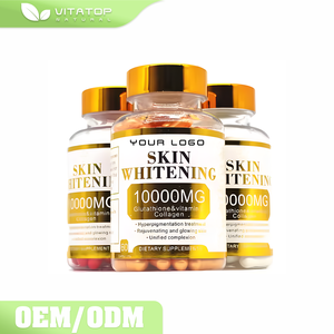 OEM High Quality White ning Extra starke Kapseln Vitamin C Kollagen Haut aufhellung spillen für die Schönheit - Product Image 1