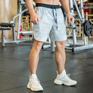 High Quality Fitness Shorts Men Gym Sportswear Custom Printing Logo Workout Track Shorts