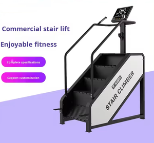 有酸素運動トレーニングジム機器 登山トレーニング プレミアムジムステアクライマーマシン - Product Image 5