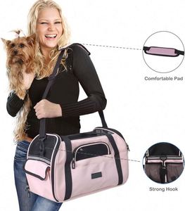 Échantillon Gratuit : Sac de Transport Souple pour Animaux de Compagnie (Chiens, Chats, Chiots) – Approuvé par les Compagnies Aériennes – Pliable - Product Image 3