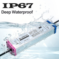 Adaptateur universel AC 110V-220V DC 12V/24V IP67 étanche pour éclairage extérieur, projecteur LED, alimentation à découpage unique