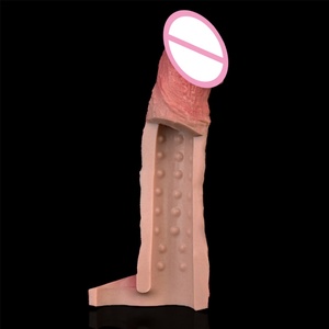 Dildo Realista de Silicona para Adultos de 9.09 Pulgadas, Funda Reutilizable para Agrandar el Pene, Vibrador, Potenciador Sexual Masculino, Juguete Sexual para Retrasar la Eyaculación - Product Image 6