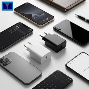 Chargeur rapide Type-C HYT PD 3.0 5V3A avec prise en charge des protocoles OTP, PPS, SCP, certifié CE, ETL, FCC, adaptateur secteur pour téléphone portable - Product Image 1