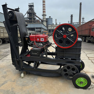 Frantoio a mascelle <span class=keywords><strong>mobile</strong></span> con motore AC a funzionamento semplice per calcare, granito e scarti edili, alta produttività, parti di ricambio durevoli - Product Image 4