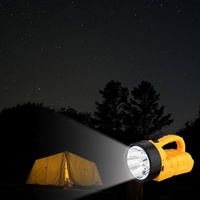 Nouvelle Lampe Torche LED Rechargeable 2026 avec Port de Charge Solaire, Lanterne Portable pour la Maison et le Camping