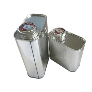 Sơn Dầu <span class=keywords><strong>Jerry</strong></span> Kim Loại Hình Vuông 200ml-1L, Hộp Thiếc Đựng Dầu Động Cơ Phanh Xe Hơi Sơn Dầu Động Cơ Xe Hơi - Product Image 4