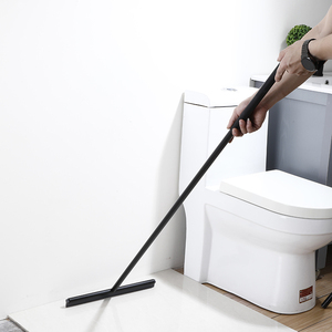 Alat Pembersih Kaca dengan Pegangan Aluminium Hitam Mewah dan Bilah Silikon untuk Membersihkan Lantai dan Jendela - Product Image 4