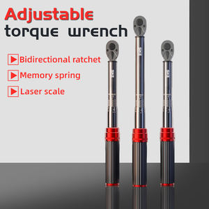 Orque 5-25NM Llave dinamométrica manual de 1/4 pulgadas Acabado cromado ajustable Controlador de aleación de acero Sistema métrico Reparación Llave dinamométrica - Product Image 2