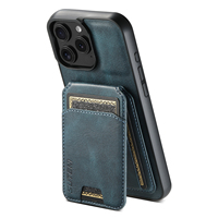 Étui de téléphone SUTENI pour iPhone 18 Pro Max avec porte-cartes et support, motif en cire huilée, cuir synthétique de luxe, surface lisse, compatible avec les modèles 17, 16 Plus, 15, 14, 13