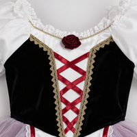Tutus de ballet professionnels pour femmes adultes, robe Giselle, costume de performance, robe de danse sans manches pour enfants, jupe longue en polyester et gaze