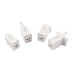 ที่ชาร์จติดผนัง USB-C QC3.0 <span class=keywords><strong>18W</strong></span> ที่ชาร์จ PD 2พอร์ตที่ป้องกัน OTP สำหรับ <span class=keywords><strong>iPhone</strong></span> <span class=keywords><strong>11</strong></span> - Product Image 2