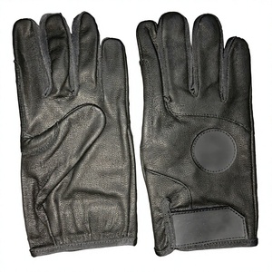 Custom Elite Black Leather Baseball Batting Gloves - Ultimate Grip Durable Cowhide Pro Batting Gloves for Men & Youth - Product Image 1