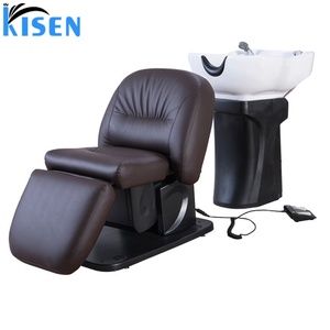 Muebles de Salón de Belleza Kisen, Unidad de Lavado de Cabeza de Alta Calidad, Lavabo para Salón, Silla para Lavado de Cabello, Bajo MOQ - Product Image 1