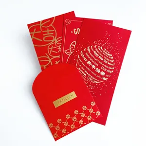 Customised red pocket envelope 2022 money gift envelope