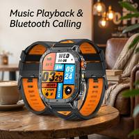 Montre connectée de sport en plein air K70A Amoled, écran 2,13 pouces, Relatek8773EWE-VP, étanche 3ATM, lampe torche LED, montre intelligente pour hommes