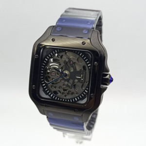 NH70 Automatic <b>Mechanical</b> <b>Watch</b> Business Luxury Stainless Steel Sapphire Crystal 38mm Square Dial Pointer Men - Product Image 3