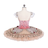 Sucre prune fée Tutu adulte rose belle au bois dormant danse Costume enfant rose fée une pièce YADP Floral Ballet Tutu professionnel