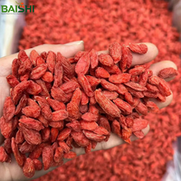 Baies de Goji Séchées Biologiques UE, Qualité Supérieure, Origine Ningxia, Riches en Anthocyanes, Vente Directe Usine, Idéales pour Infusion