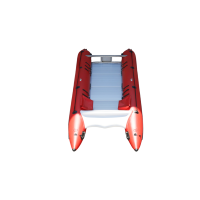 Bateau gonflable en gros avec moteur hors-bord, catamaran de pêche, yacht gonflable