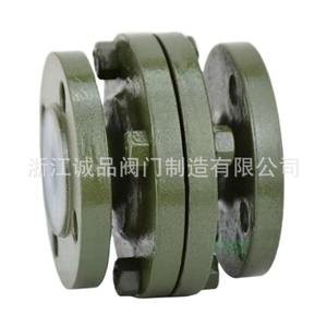 Válvula de Retención Manual H42F46-16 con Revestimiento de PTFE, de Acero Fundido y Acero Inoxidable, para Medios de Aceite, Agua y Gas - Product Image 2