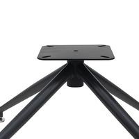 Accessoires de base pour chaise de salle à manger moderne en métal, avec pieds de meubles robustes