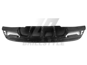 Lèvre de diffuseur de pare-chocs arrière en Fiber de carbone véritable pour Mercedes <span class=keywords><strong>Benz</strong></span> Classe C <span class=keywords><strong>M</strong></span> Sports W205 C205 C63 AMG Sedan 2015-2019 - Product Image 2