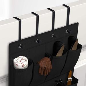Crochets métalliques de porte robustes pour sacs de rangement suspendus – Porte-manteau pour entrée, chambre, placard - Product Image 1